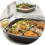 Clear APET Containers