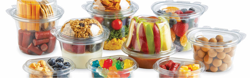 Clear APET Containers