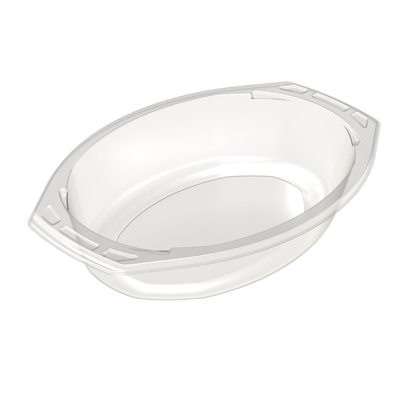 Clear Oval PP Steamer Tray